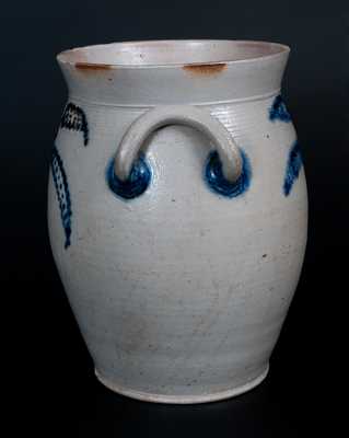 Very Rare Morgan & Amoss/ makers / Pitt Street / Baltimore / 1821 Stoneware Jar