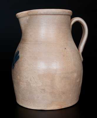 Rare BROWN BROTHERS / HUNTINGTON / L.I. Stoneware Pitcher