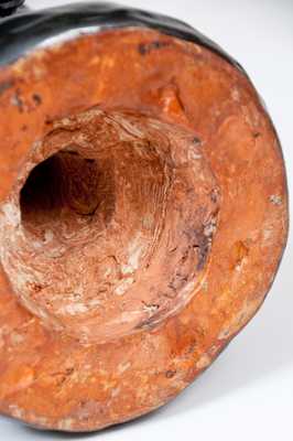 Pottery Bust of an African-American Man, Signed "Ives," probably American, 20th century