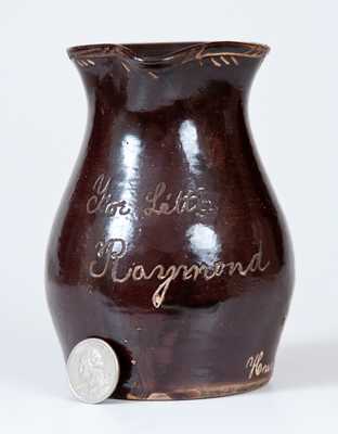 Very Rare Long Island Presentation Pitcher: