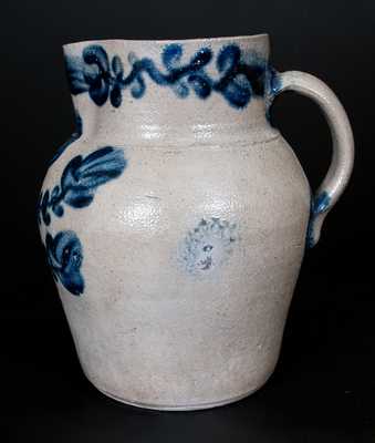 Very Rare attrib. Lowndes, Petersburg, VA Stoneware Pitcher