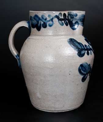 Very Rare attrib. Lowndes, Petersburg, VA Stoneware Pitcher