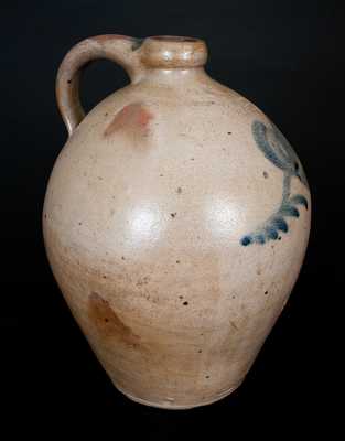 Rare C. CROLIUS, / MANUFACTURER, / NEW-YORK Stoneware Jug