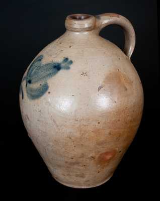 Rare C. CROLIUS, / MANUFACTURER, / NEW-YORK Stoneware Jug