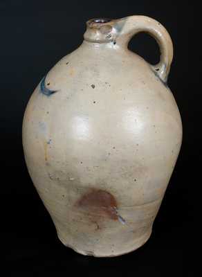 Attrib. Clarkson Crolius, Sr. Stoneware Jug with Incised Decoration