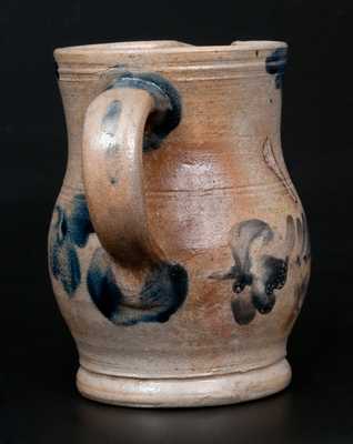 Rare Stoneware Cream Pitcher Inscribed "Ana Maria Hartley," Richard Remmey, Philadelphia