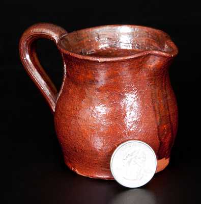 Miniature Redware Pitcher, 