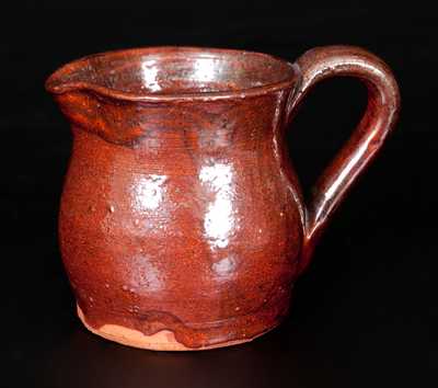 Miniature Redware Pitcher, 