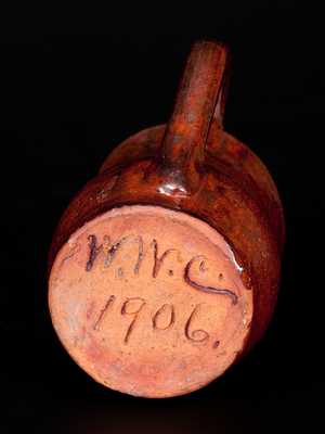 Miniature Redware Pitcher,