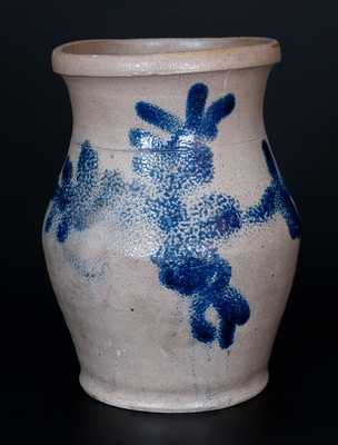 Important Decorated Stoneware Vase, attrib. Wilkes Street Pottery, Alexandria, VA