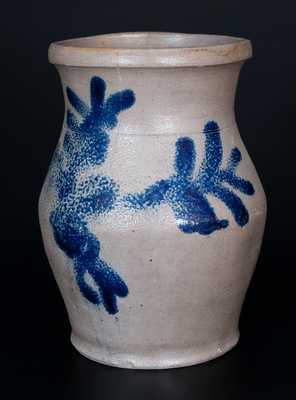 Important Decorated Stoneware Vase, attrib. Wilkes Street Pottery, Alexandria, VA