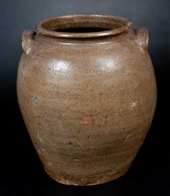 Rare "Lm Aug 24, 1858" Edgefield, SC Stoneware Jar by Enslaved Potter, Dave