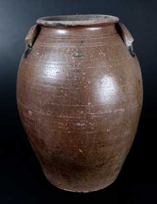 Attrib. J.P. Schermerhorn, Richmond, Vriginia, Stoneware Jar