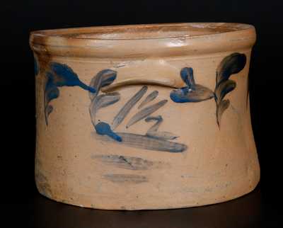 Rare J. SWANK & CO. / JOHNSTOWN, PA Stoneware Cake Crock