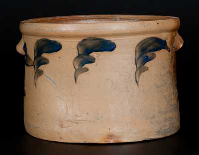 Rare J. SWANK & CO. / JOHNSTOWN, PA Stoneware Cake Crock