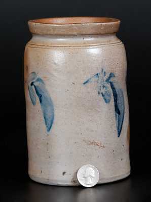 One-Quart Southeastern Pennsylvania Stoneware Jar