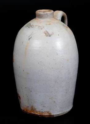 Half-Gallon JOHN BELL / WAYNESBORO Salt-Glazed Stoneware Jug