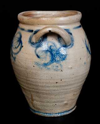 Extremely Rare and Important Stoneware Jar, Kemple Pottery, Ringoes, NJ, circa 1775