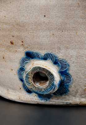 Exceptional Bulbous Stoneware Water Cooler w/ Impressed Designs, possibly Charlestown / Boston