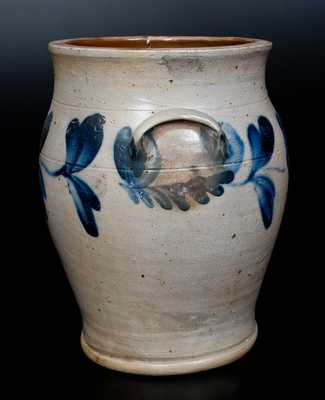 Four-Gallon Stoneware Jar w/ Cobalt Decoration, Richard Remmey, Philadelphia