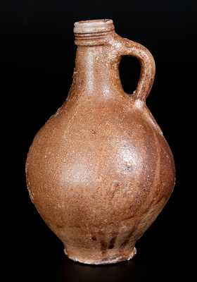 Bellarmine Stoneware Jug, probably Frechen, Germany origin, 16th or 17th century