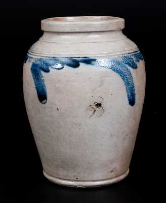 Ovoid Half-Gallon Philadelphia, Stoneware Jar