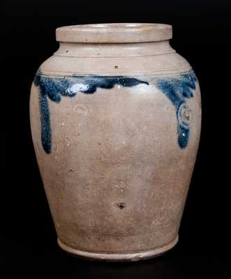 Ovoid Half-Gallon Philadelphia, Stoneware Jar