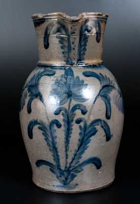 J. KEISTER & CO. / STRASBURG, VA Three-Gallon Stoneware Pitcher