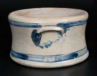 Remmey, Philadelphia Stoneware Handled Spittoon