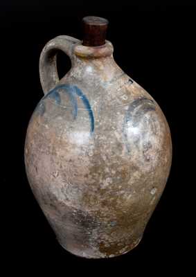 SMITH & DAY / NORWALK Decorated Ovoid Stoneware Jug