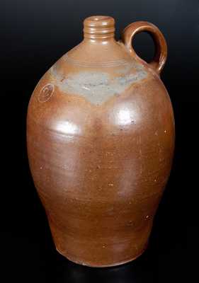 Scarce J. MILLER / WHEELING, Va. Stoneware Jug