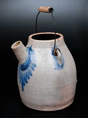 Rare T. G. DAUB / EASTON, PA Stoneware Batter Pail