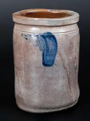 SOLOMON BELL / STRASBURG, VA Decorated Stoneware Jar