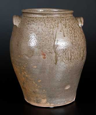 Fine J.W.S. & CO. / PINE HOUSE, / S.C. Stoneware Jar, John W. Seigler, Shaw's Creek, Edgefield District, SC