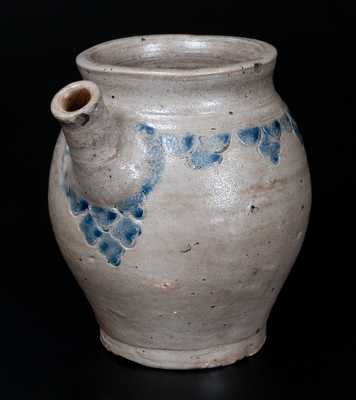 Extremely Rare and Important New York City Stoneware Teapot, c1775-1800