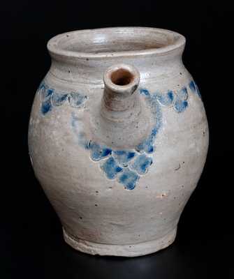 Extremely Rare and Important New York City Stoneware Teapot, c1775-1800