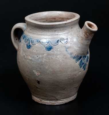 Extremely Rare and Important New York City Stoneware Teapot, c1775-1800