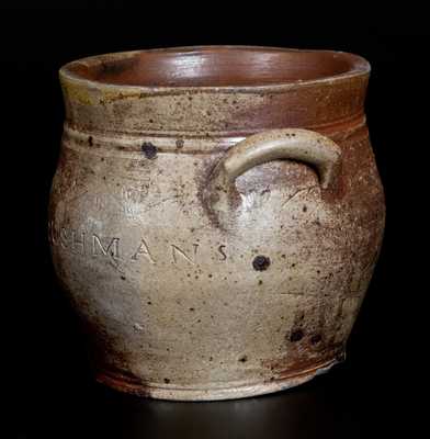 PAUL : CUSHMANS, Albany, New York Stoneware Jar