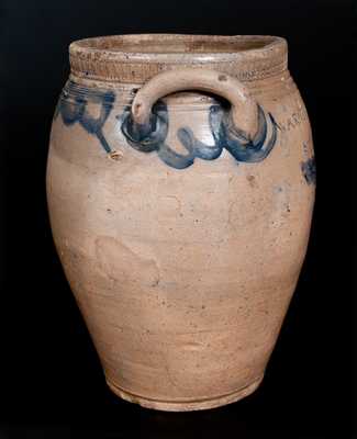Rare WARNE & LETTs 1806 / S. AMBOY . N. JERSY Stoneware Jar