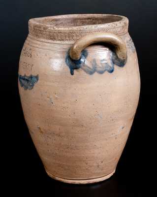 Rare WARNE & LETTs 1806 / S. AMBOY . N. JERSY Stoneware Jar