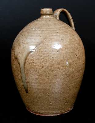 Fine J.P. BODIE, / MAKER, Edgefield District, SC Alkaline-Glazed Stoneware Jug