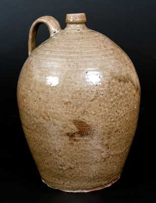 Fine J.P. BODIE, / MAKER, Edgefield District, SC Alkaline-Glazed Stoneware Jug