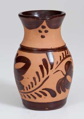 Tanware Pitcher, New Geneva or Greensboro, PA origin, circa 1880