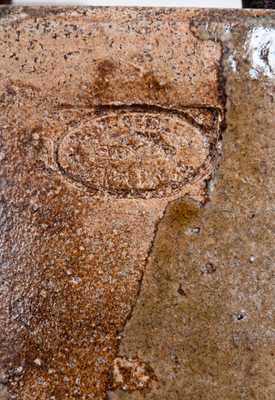 G.P. SEIGLER / TRENTON, S.C. Alkaline-Glazed Stoneware Jar, Shaw s Creek, Edgefield District, SC