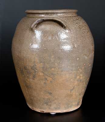 Fine J.W.S. & CO. / PINE HOUSE, / S.C. Stoneware Jar, John W. Seigler, Shaw s Creek, Edgefield District, SC