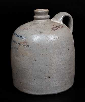 Scarce Stoneware Ship Chandler s Jug w/ Baltimore, MD Advertising
