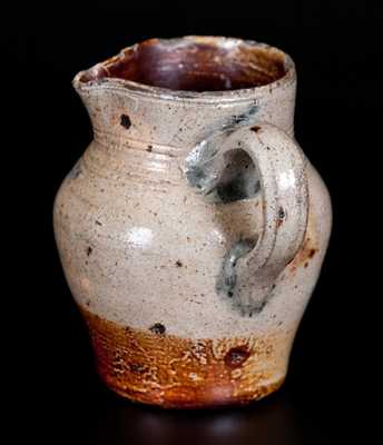 Important LYDIA FERREN, Charlestown, MA c1810 Stoneware Cream Pitcher