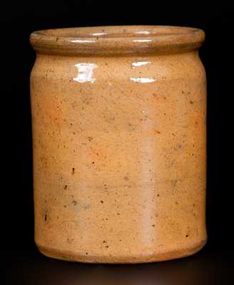 Yellow JOHN BELL / WAYNESBORO, PA Redware Canning Jar