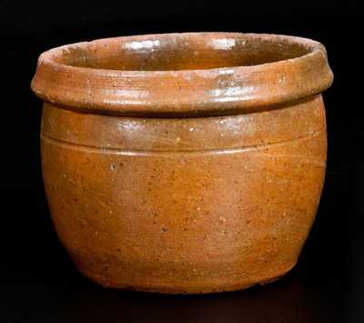 Rare D. M. BAKER'S POTTERY / WAYNESBORO, PA Glazed Redware Jar