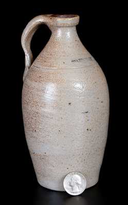 Fine Small-Sized Stoneware Jug Marked TAUNTON, probably J. W. Ingell & Co., circa 1835-1845